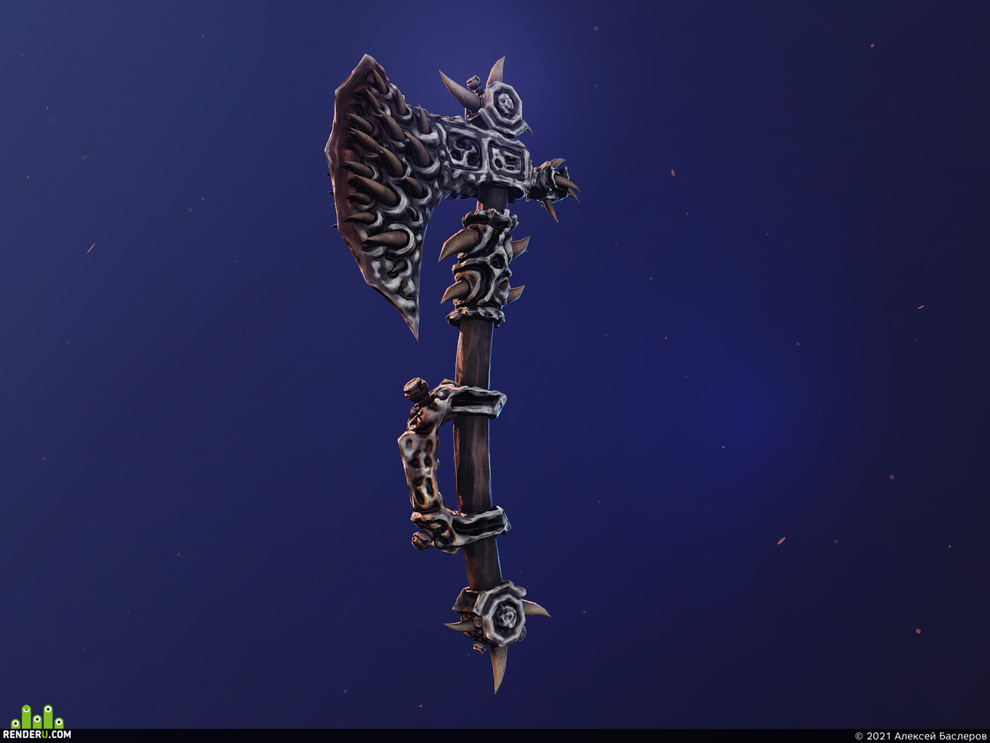 Алексей Баслеров. Axe lvl upgrade