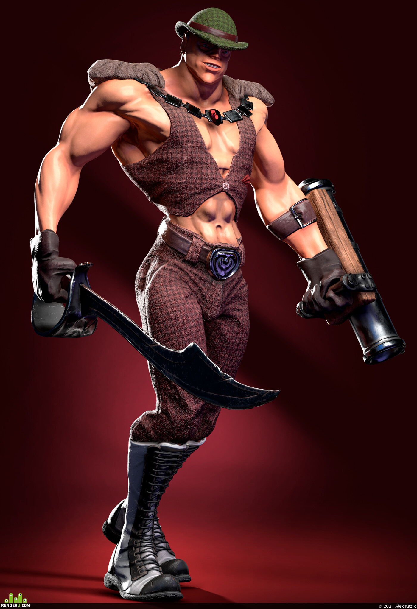 Alex Kazik. London Raider