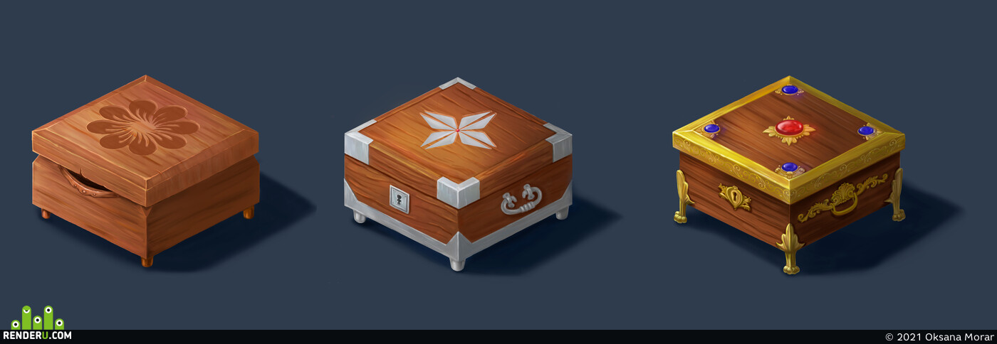 Oksana Morar. Boxes upgrade