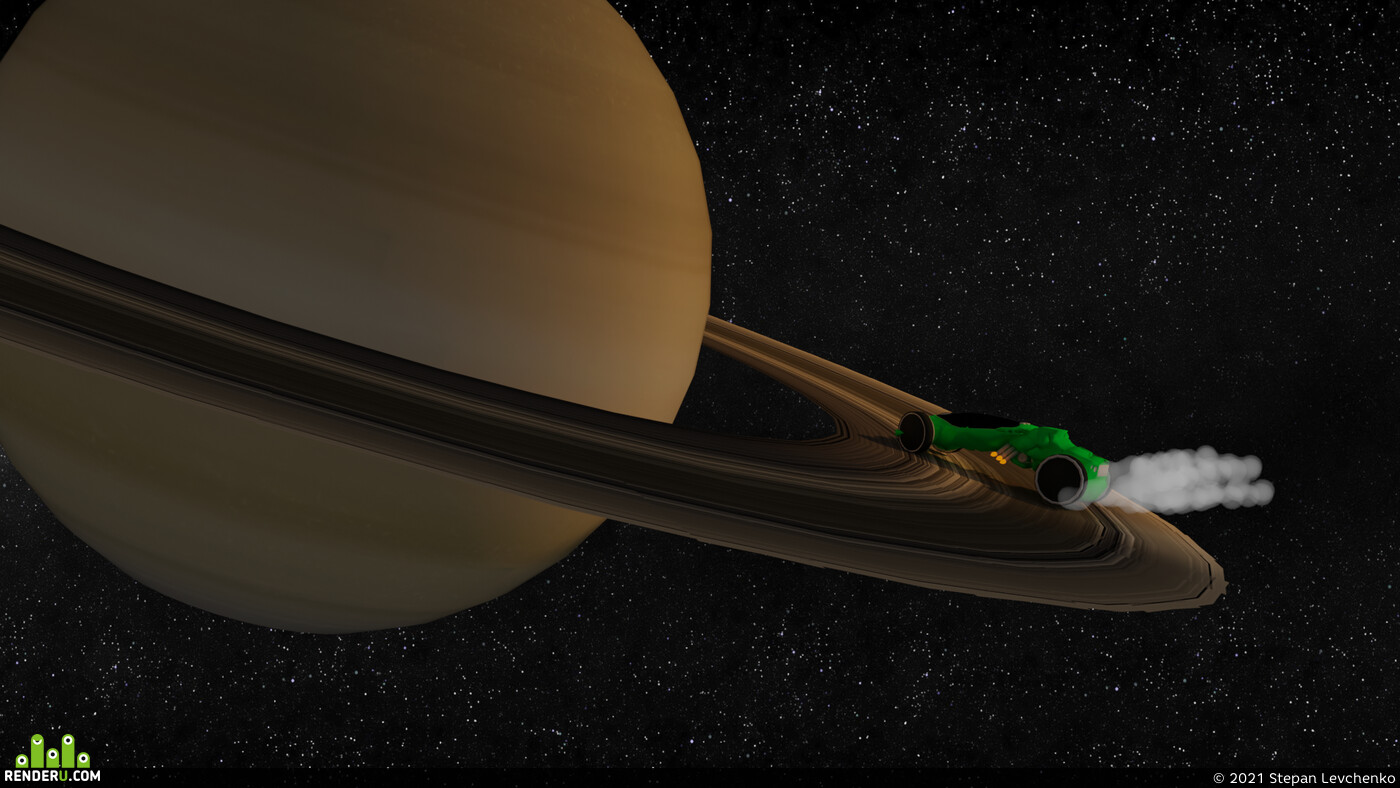 Stepan Levchenko. Drift on the rings of Saturn