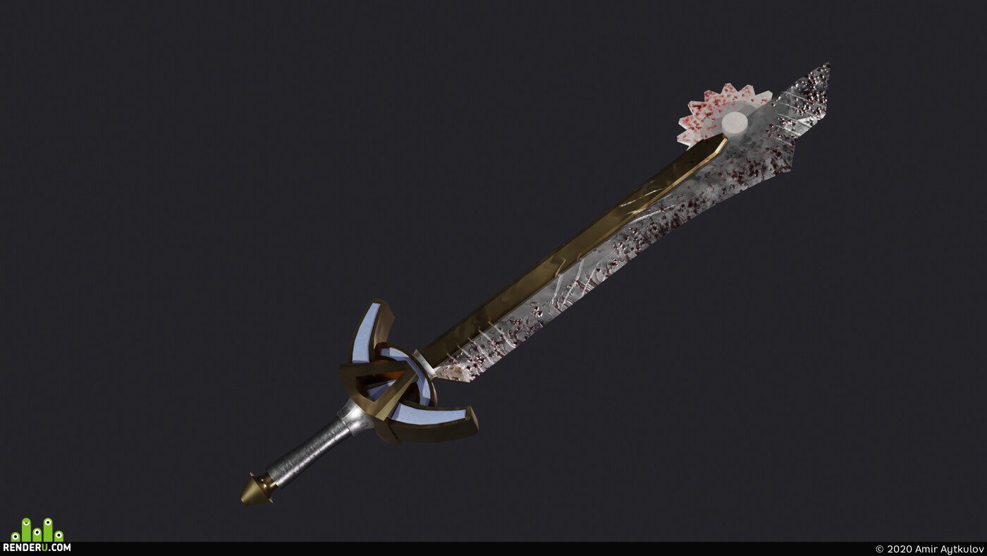 Amir Aytkulov. melee sword