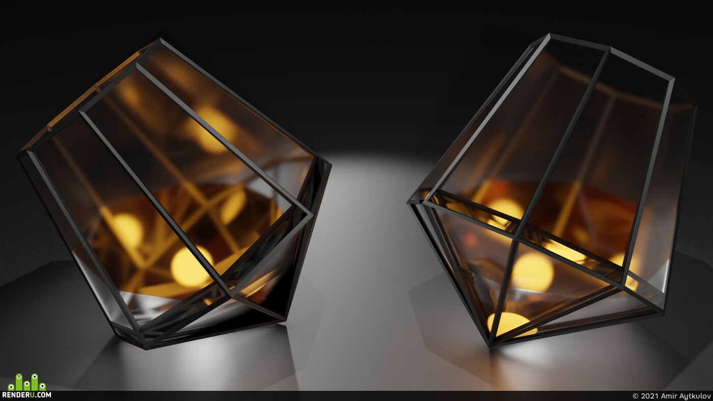 Amir Aytkulov. Crystal glasses