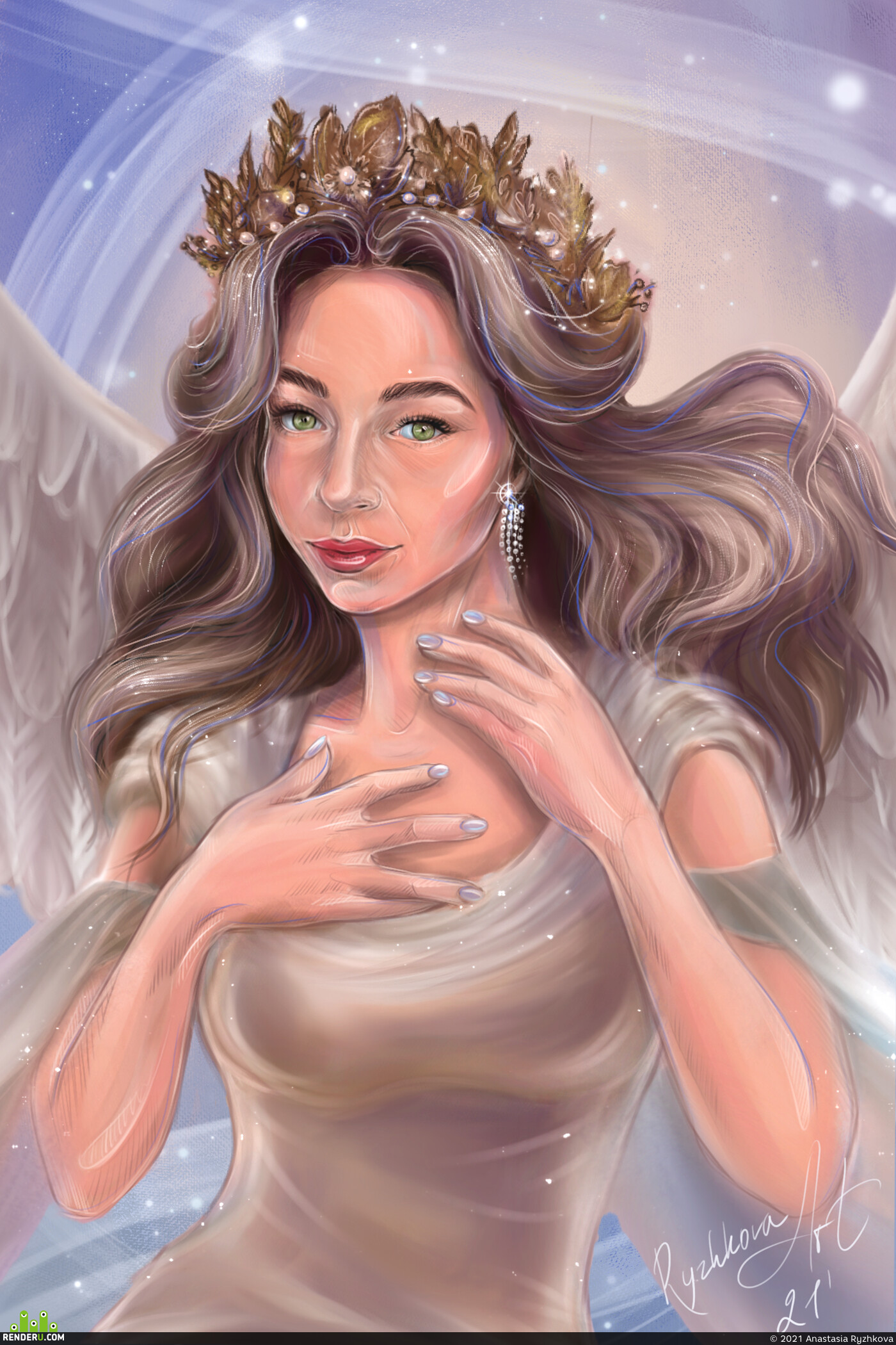 Anastasia Ryzhkova. Angel
