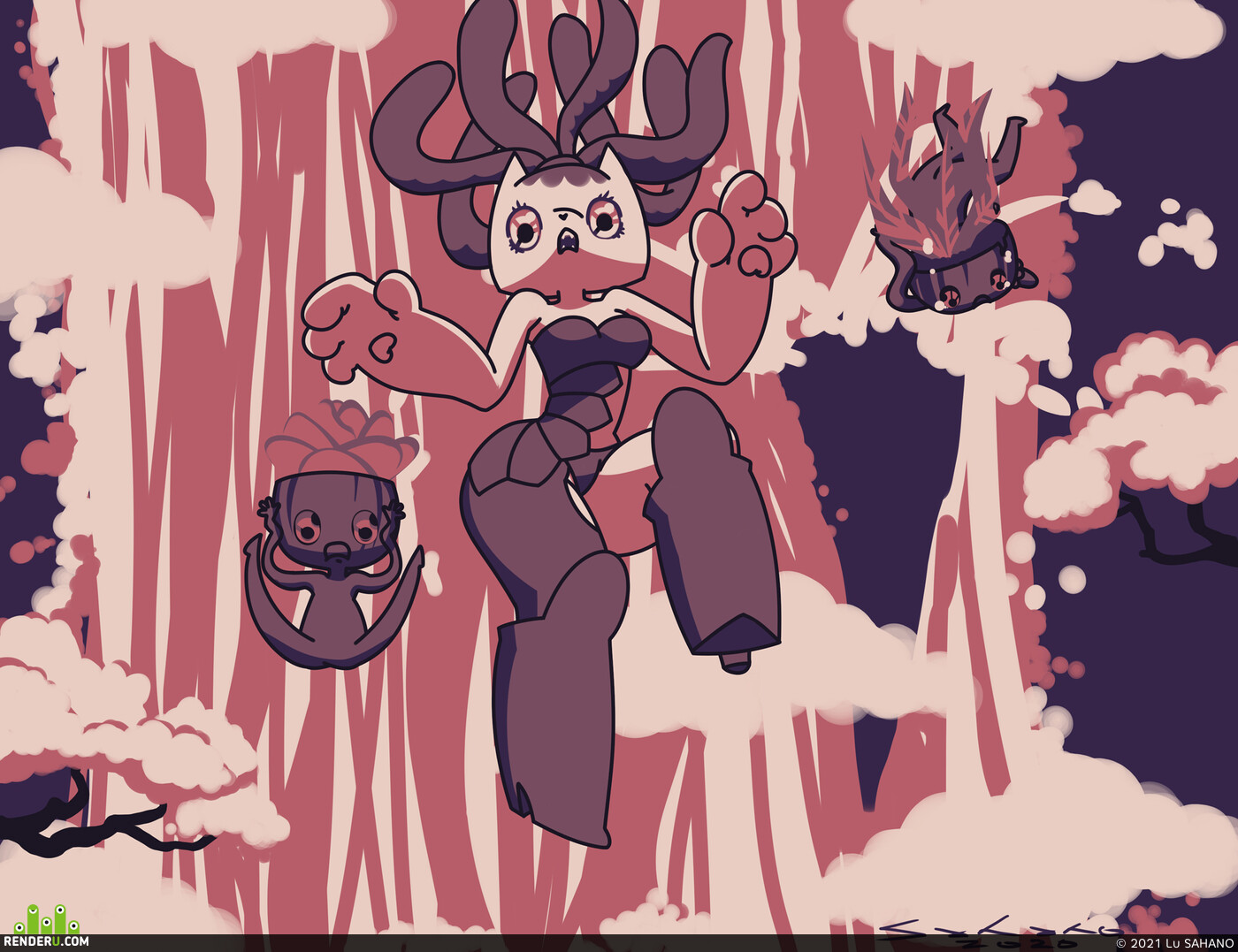 Lu SAHANO. Palette Illustrations