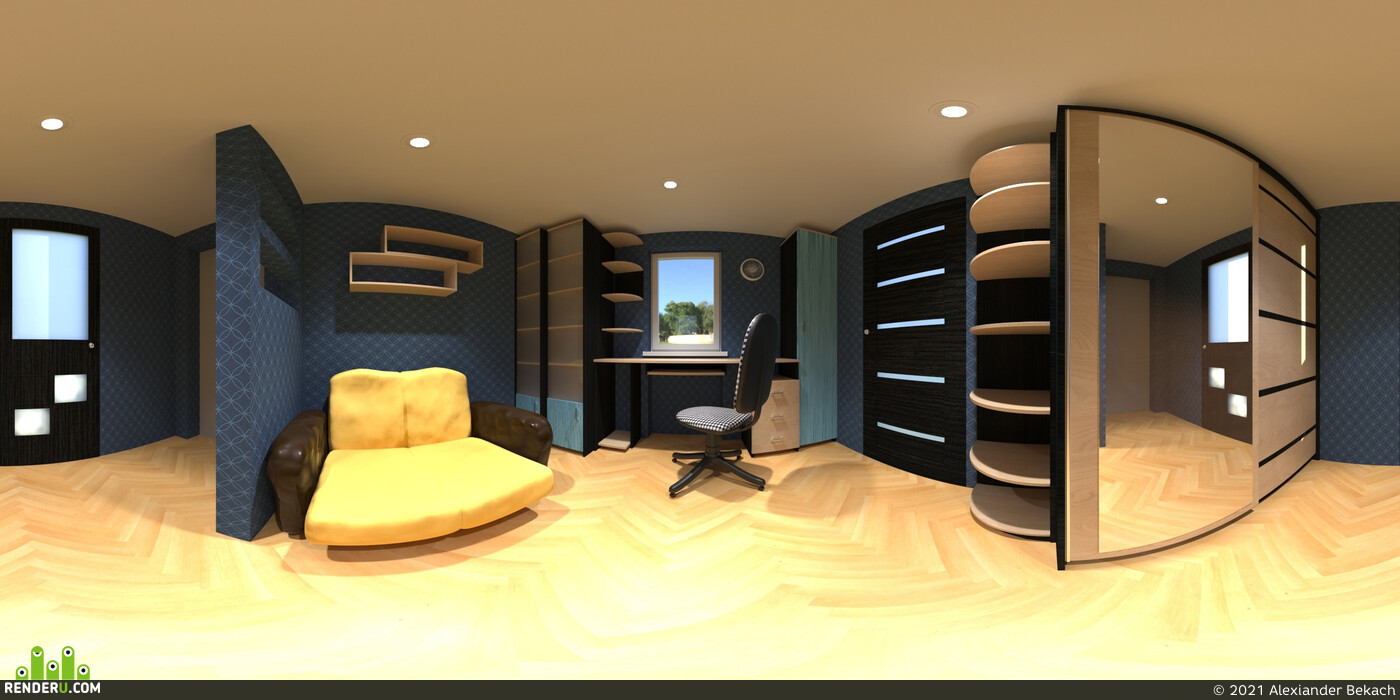 Alexiander Bekach. Room project