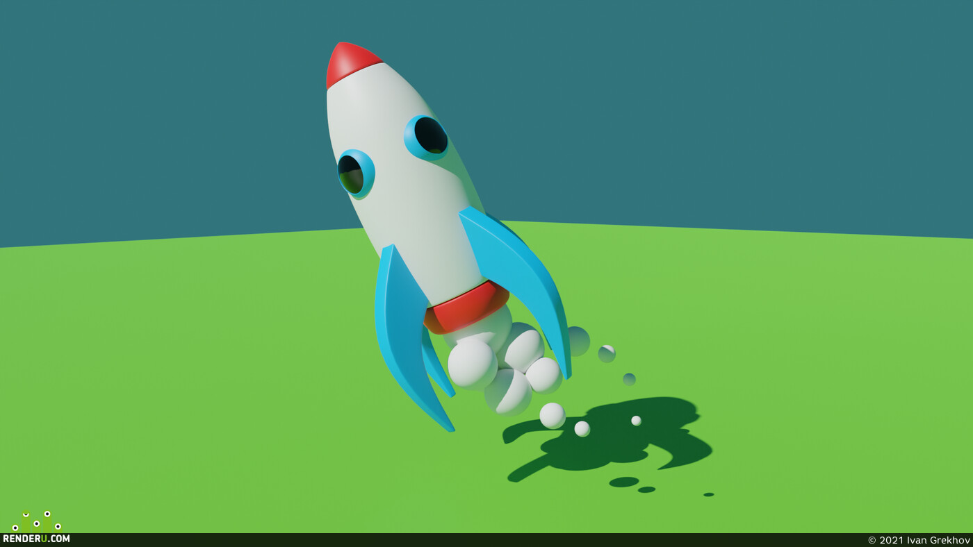 Ivan Grekhov. rocket
