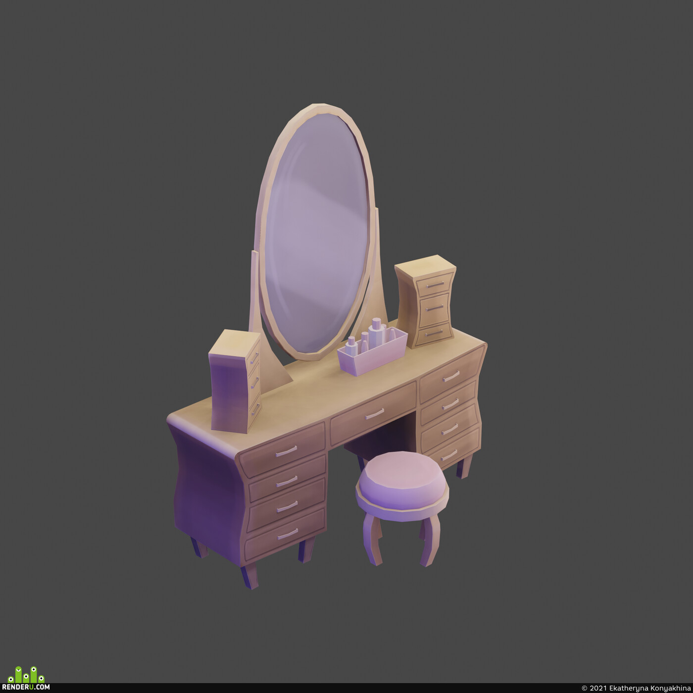 Ekatheryna Konyakhina. Dressing table