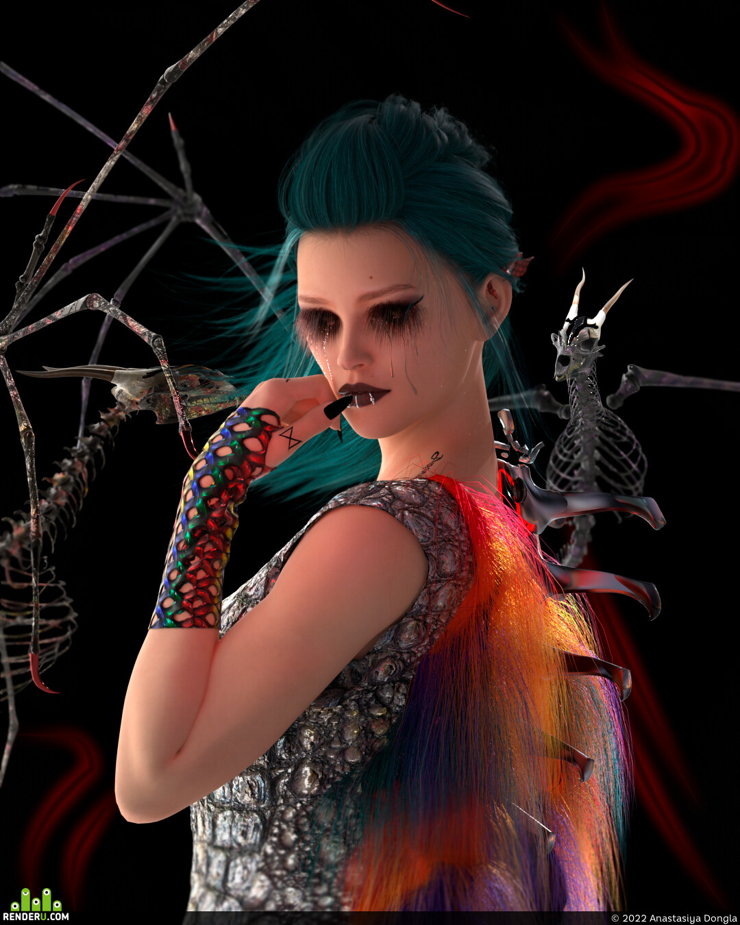 Anastasiya Dongla. meta punk