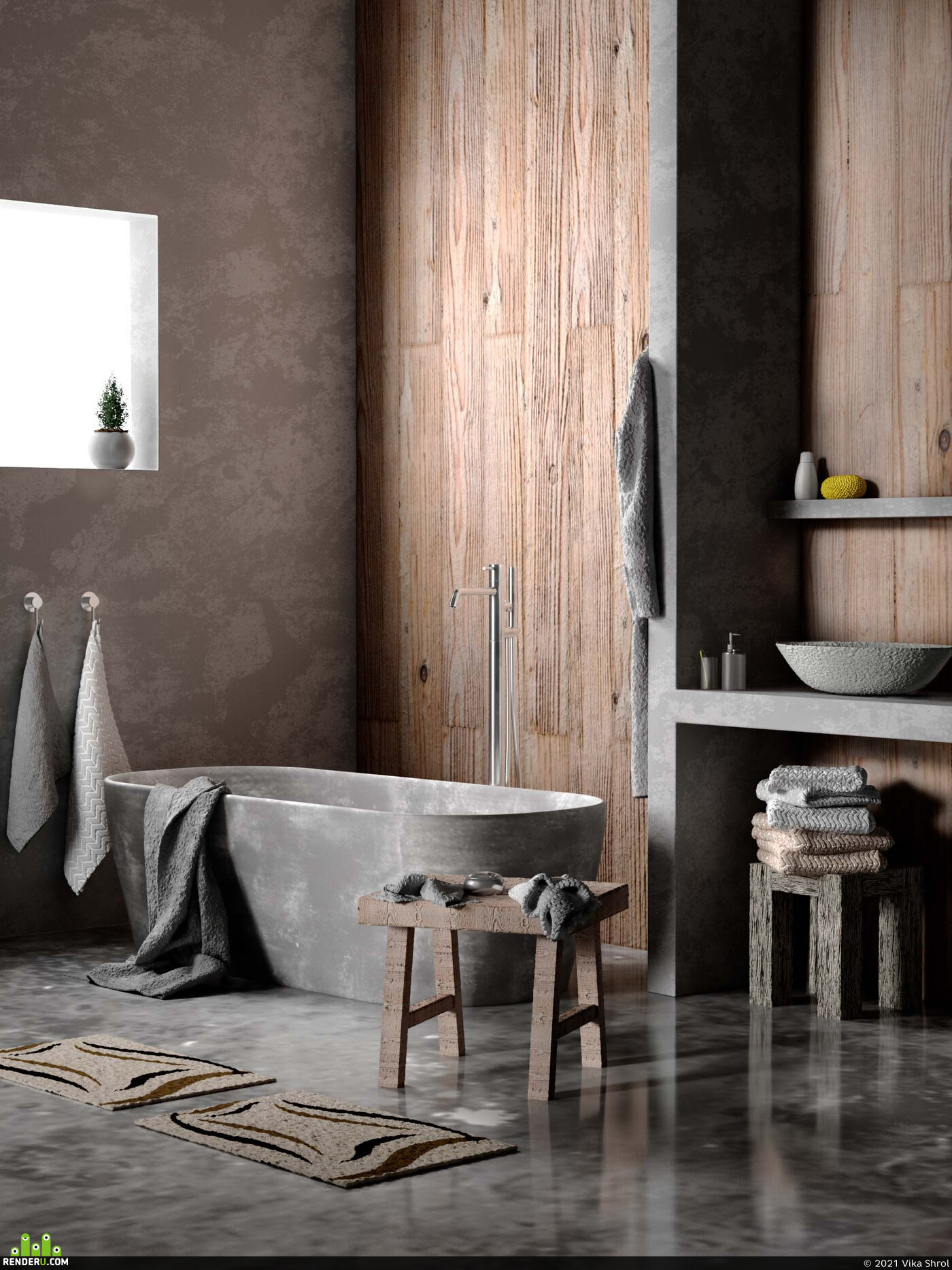 Vika Shrol. Bathroom