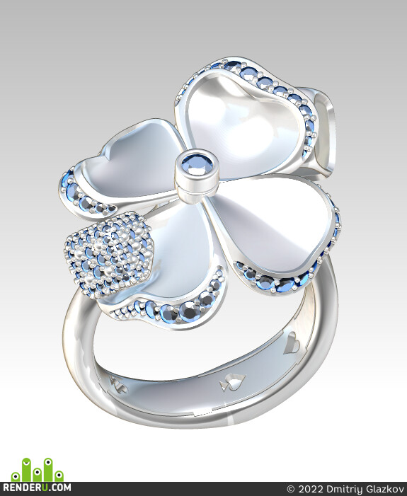 Dmitriy Glazkov. Clover ring