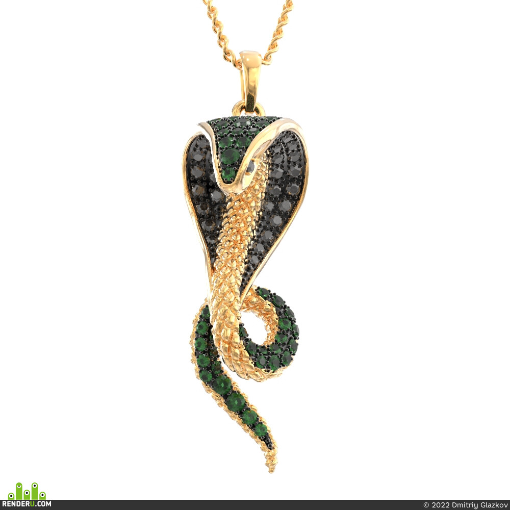 Dmitriy Glazkov. Pendant snake
