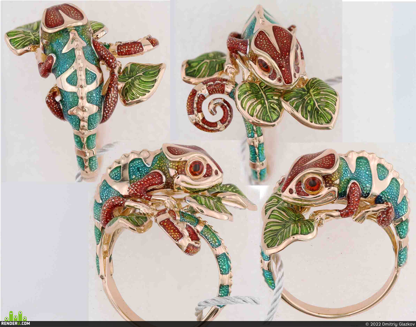 Dmitriy Glazkov. Chameleon ring