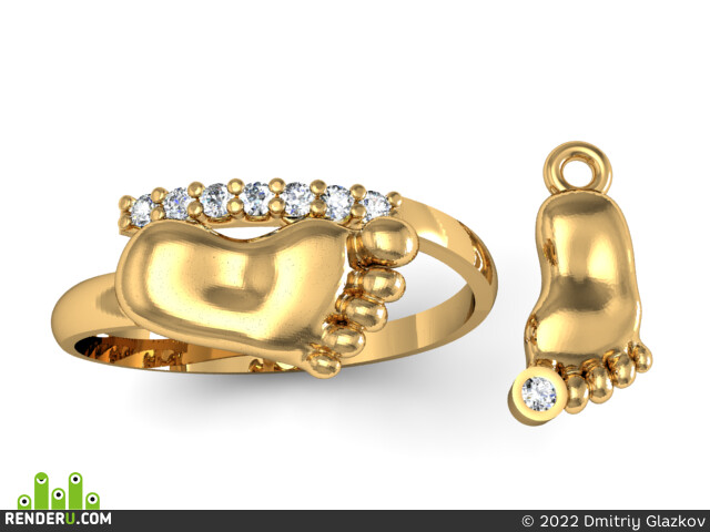 Dmitriy Glazkov. jewelry set