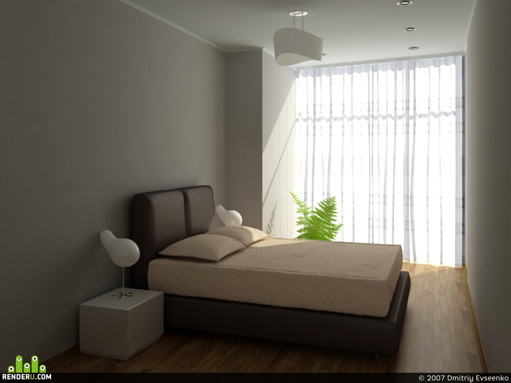 Dmitriy Evseenko (DIM_e). Bedroom interior
