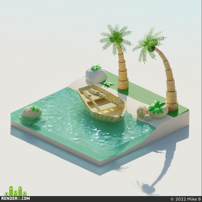 Mike B. Wobbly Boat