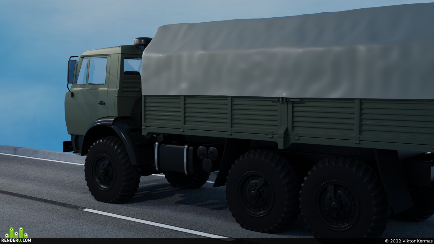 Viktor Kermas. KAMAZ 5350