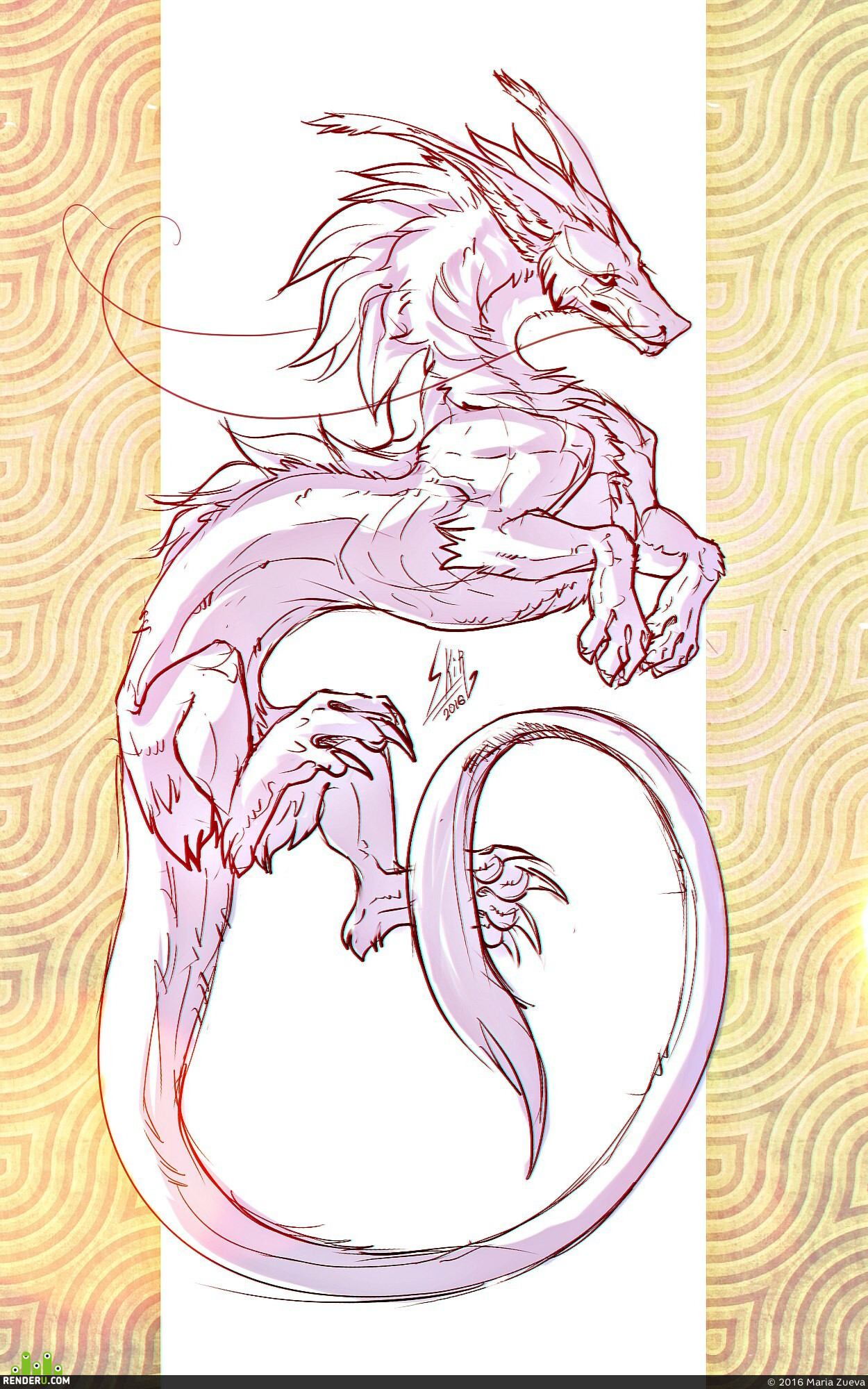 Maria Zueva. Dragon Breaven