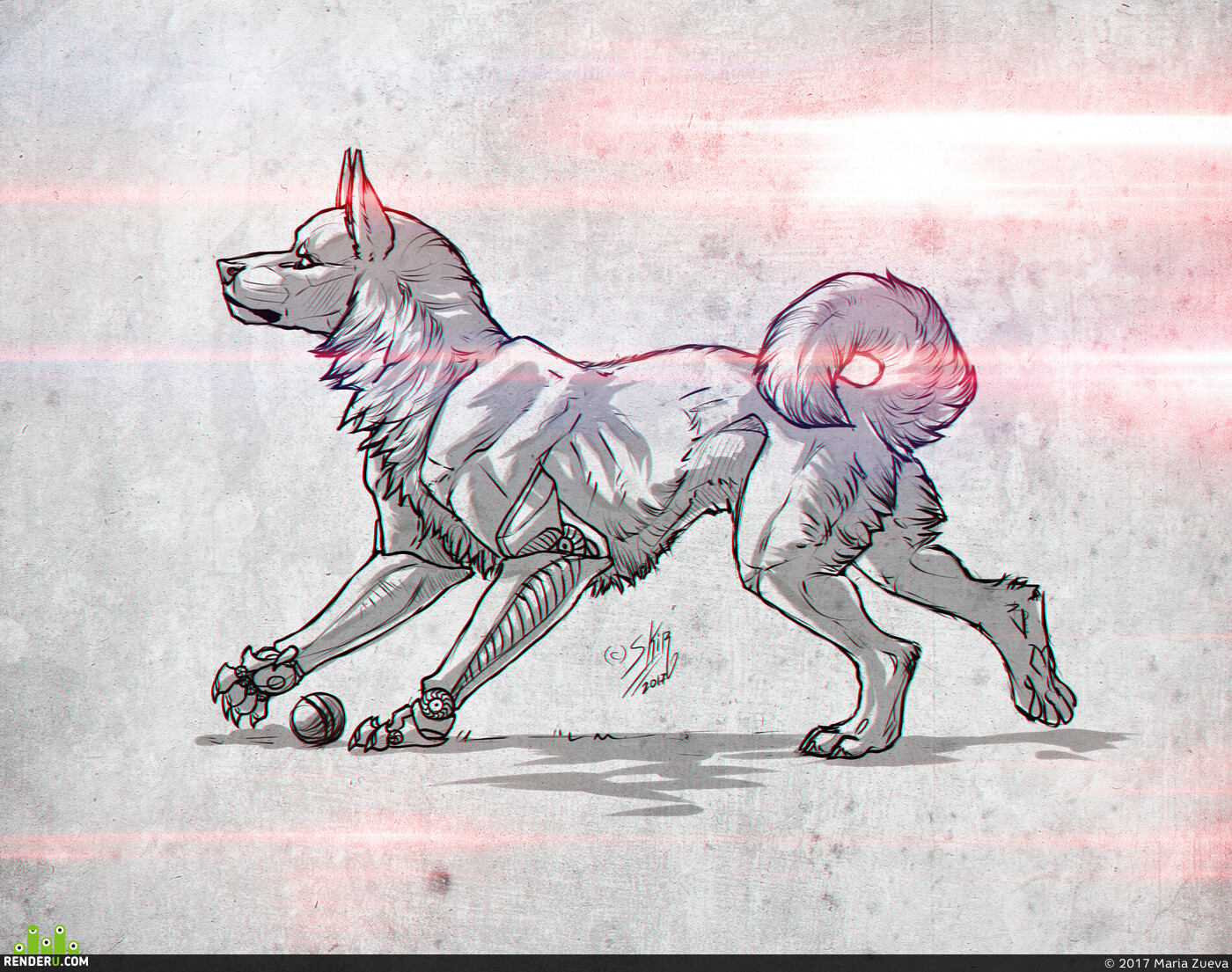 Maria Zueva. Cyberakita