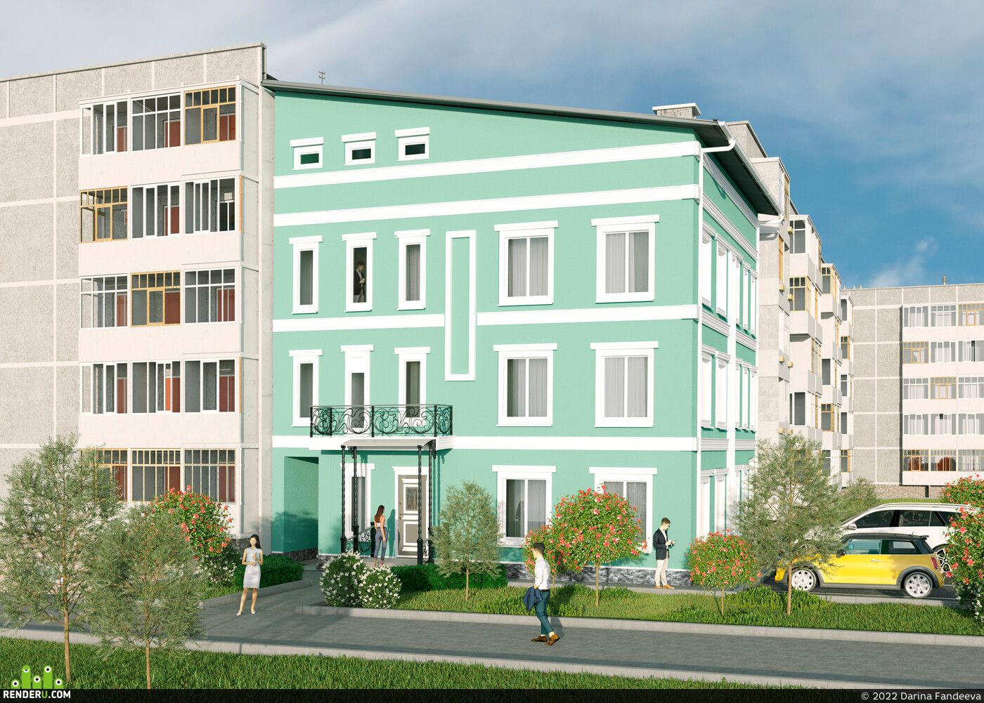Darina Fandeeva. office project