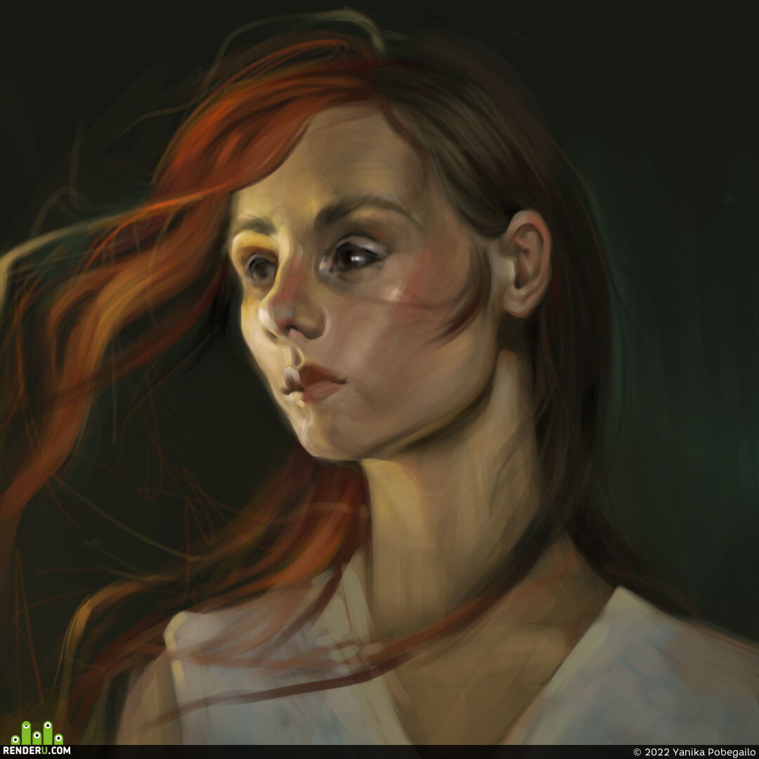 Yanika Pobegailo. digital&oil