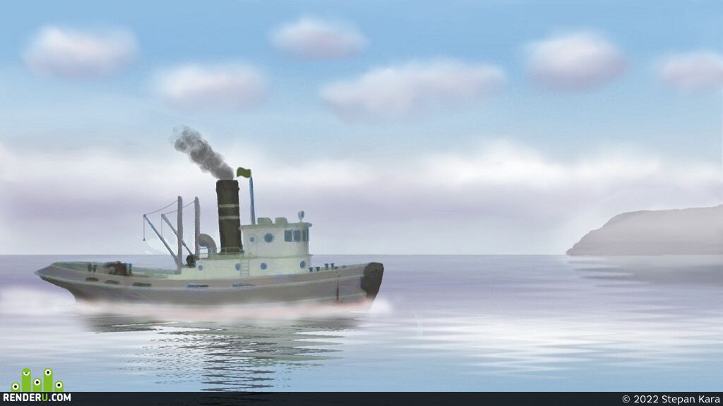 Stepan Kara (Ivan Makarevich Sidorov). Sea tug