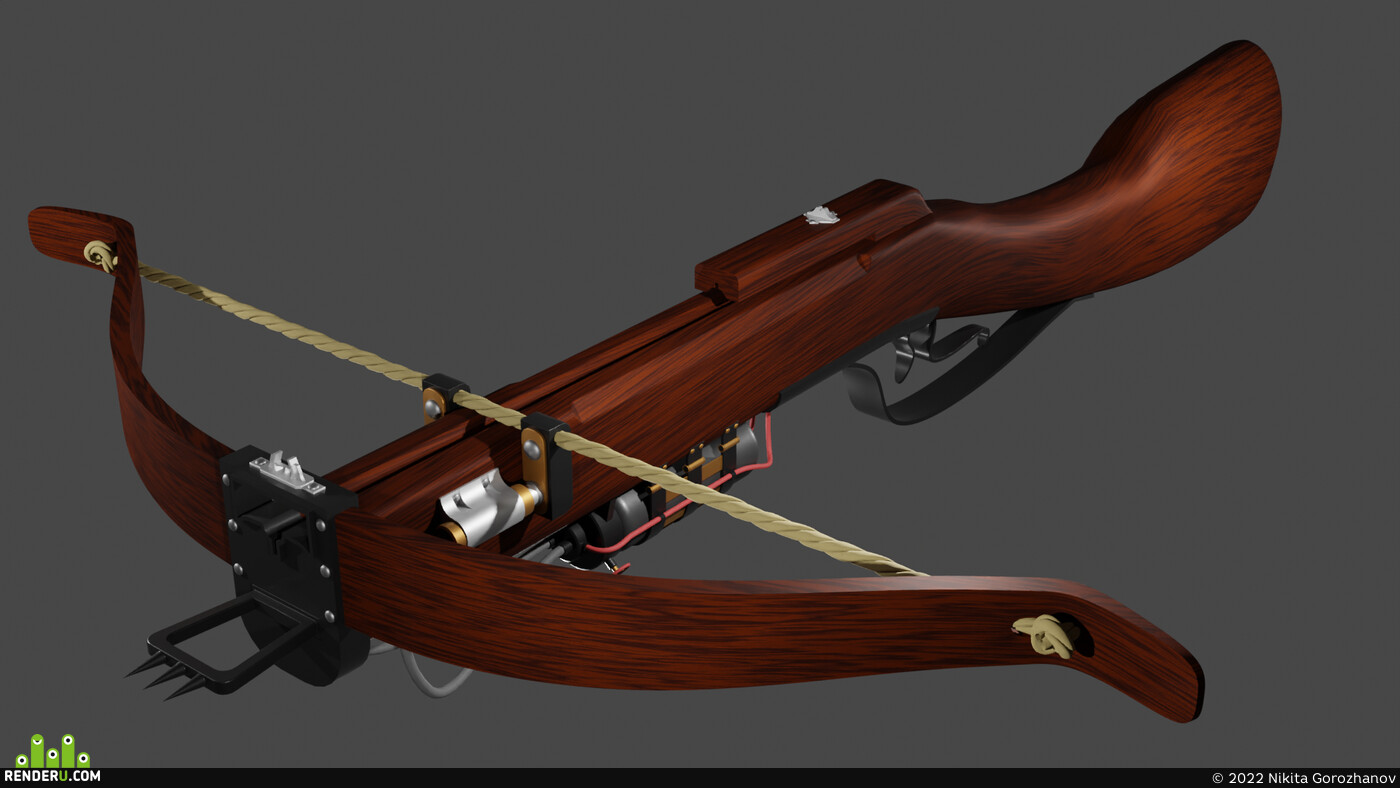 Nikita Gorozhanov. Steampunk crossbow