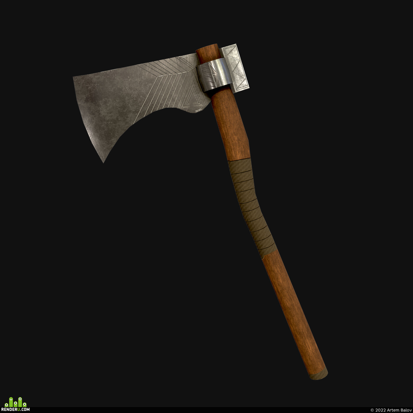 Artem Balov. Viking axe