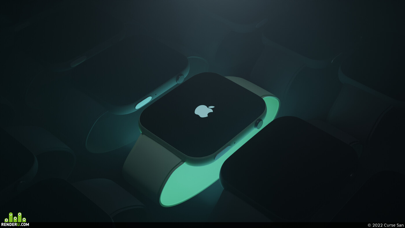 Curse San. Apple wath