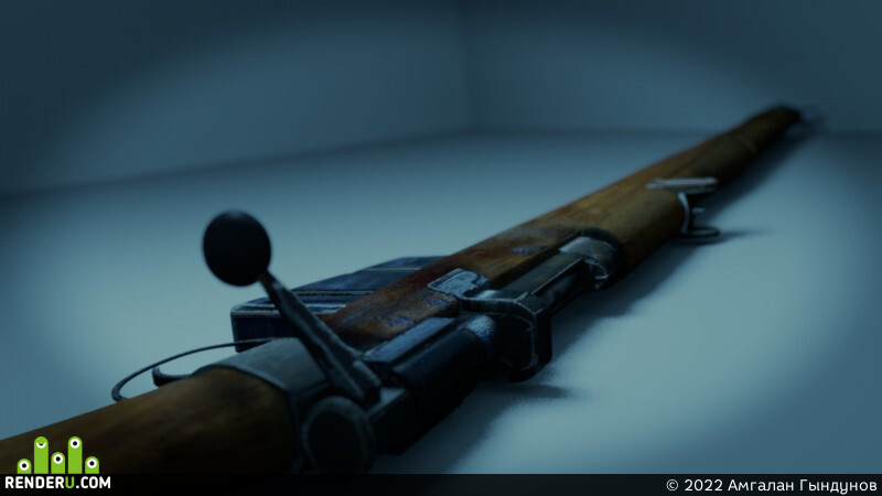 Амгалан Гындунов. Weapons of Mosin
