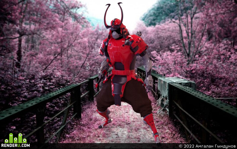 Амгалан Гындунов. Samurai