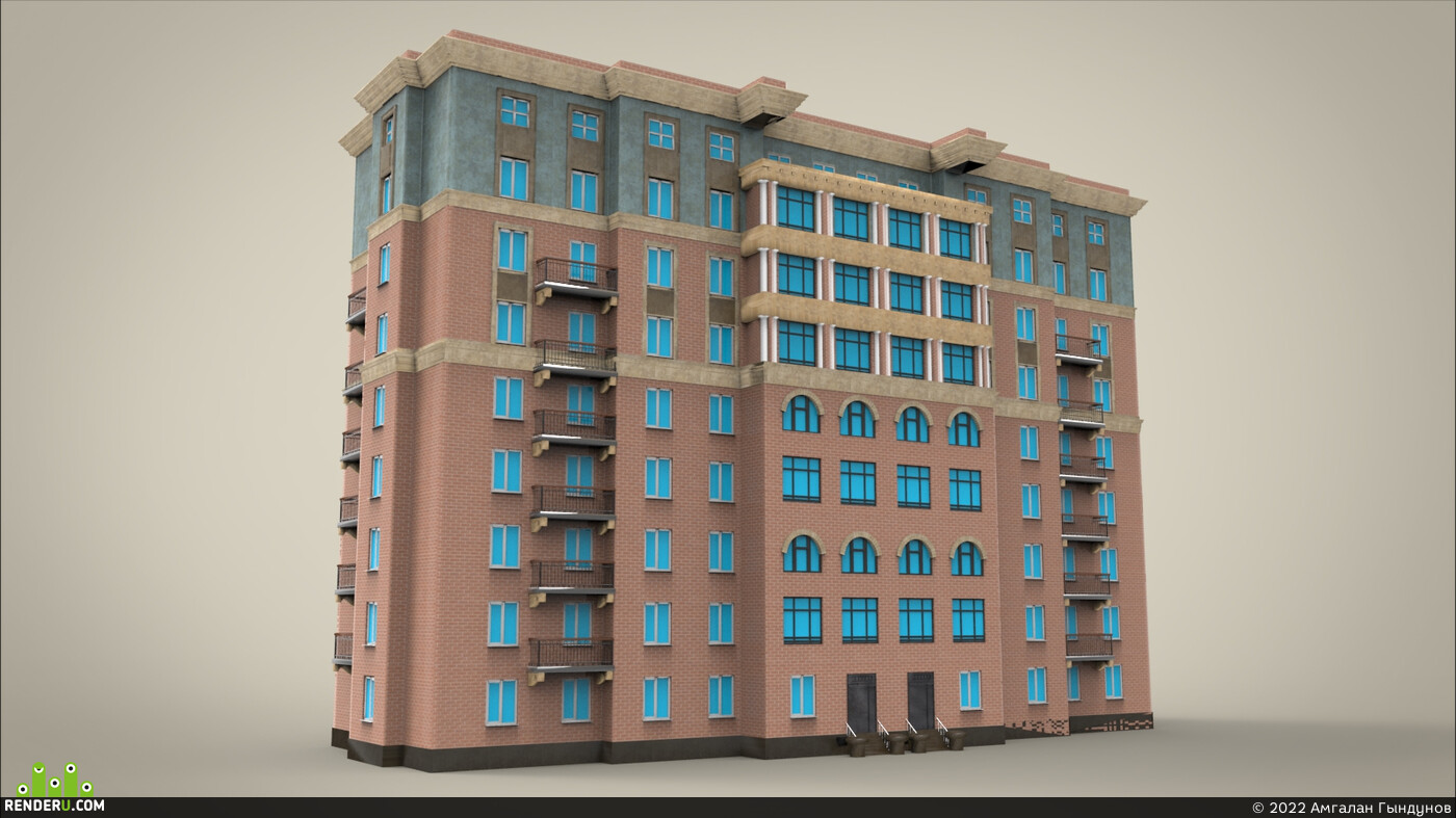 Амгалан Гындунов. Town House