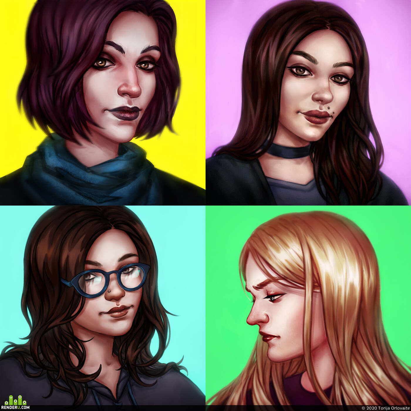 Torija Orlovaite. Icons