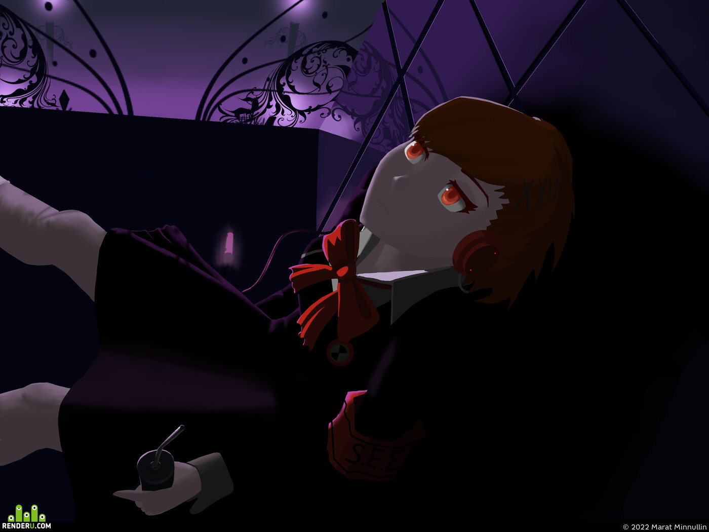 Marat Minnullin. Minako Arisato