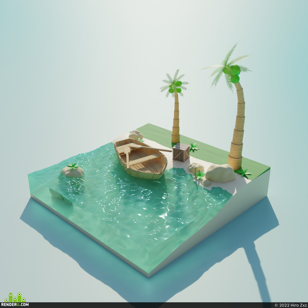 Hiro Zxz. Boat