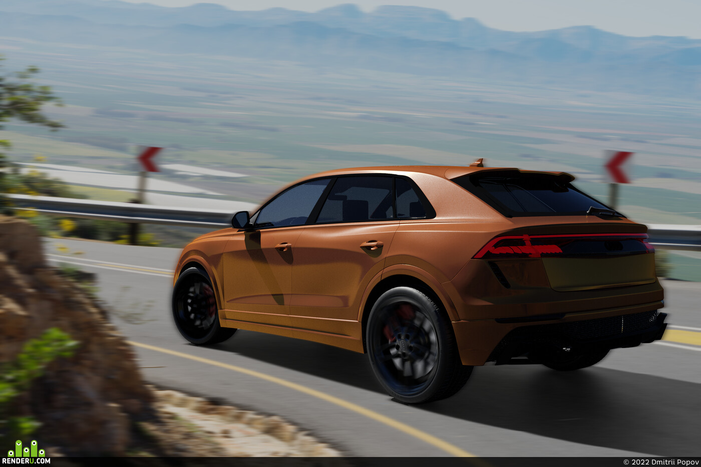 Dmitrii Popov. AUDI RS Q8