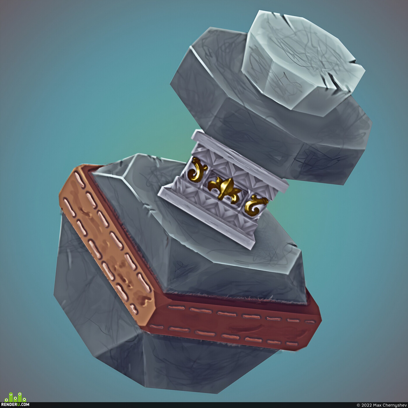 Max Chernyshev. stone poution