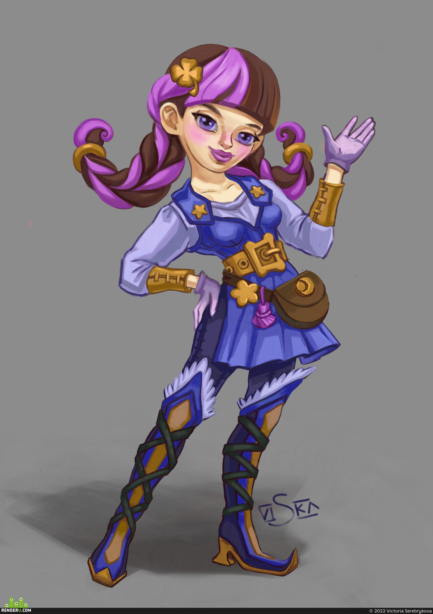 Victoria Serebrykova. Mischievous Adventurer