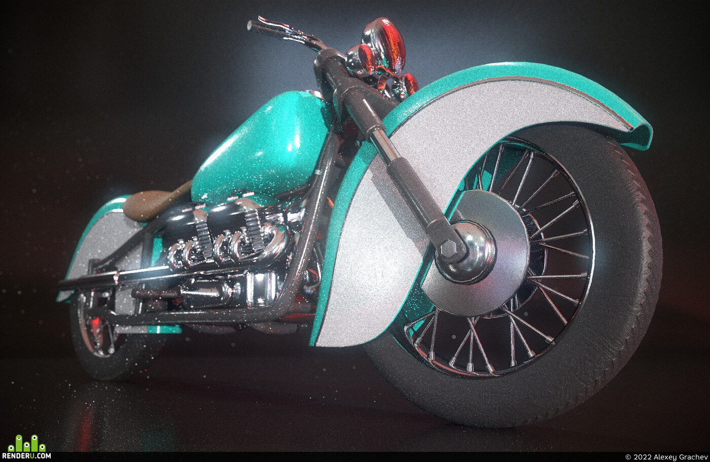 Alexey Grachev. Motorbike