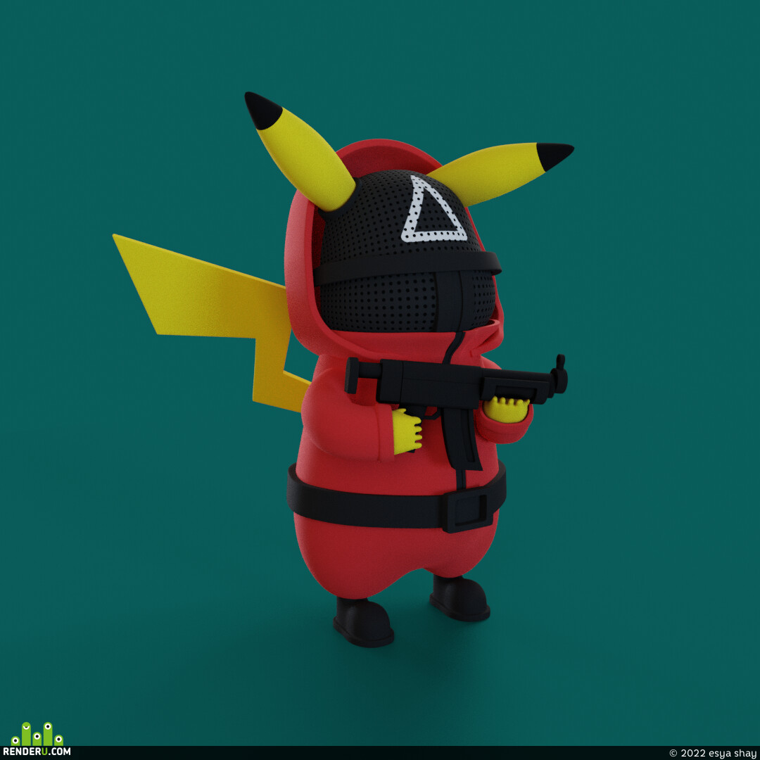 esya shay. Pikachu