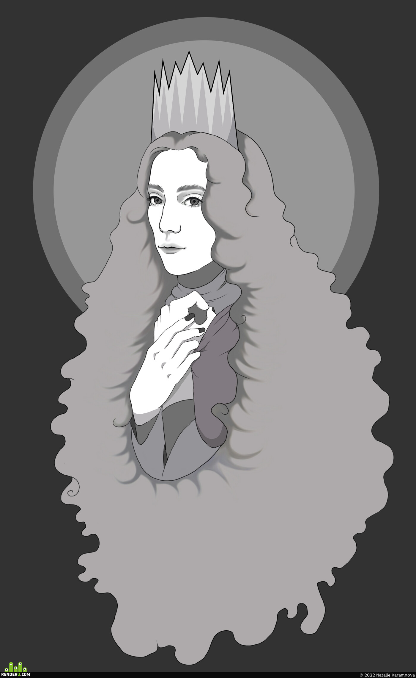 Natalie Karamnova. Queen
