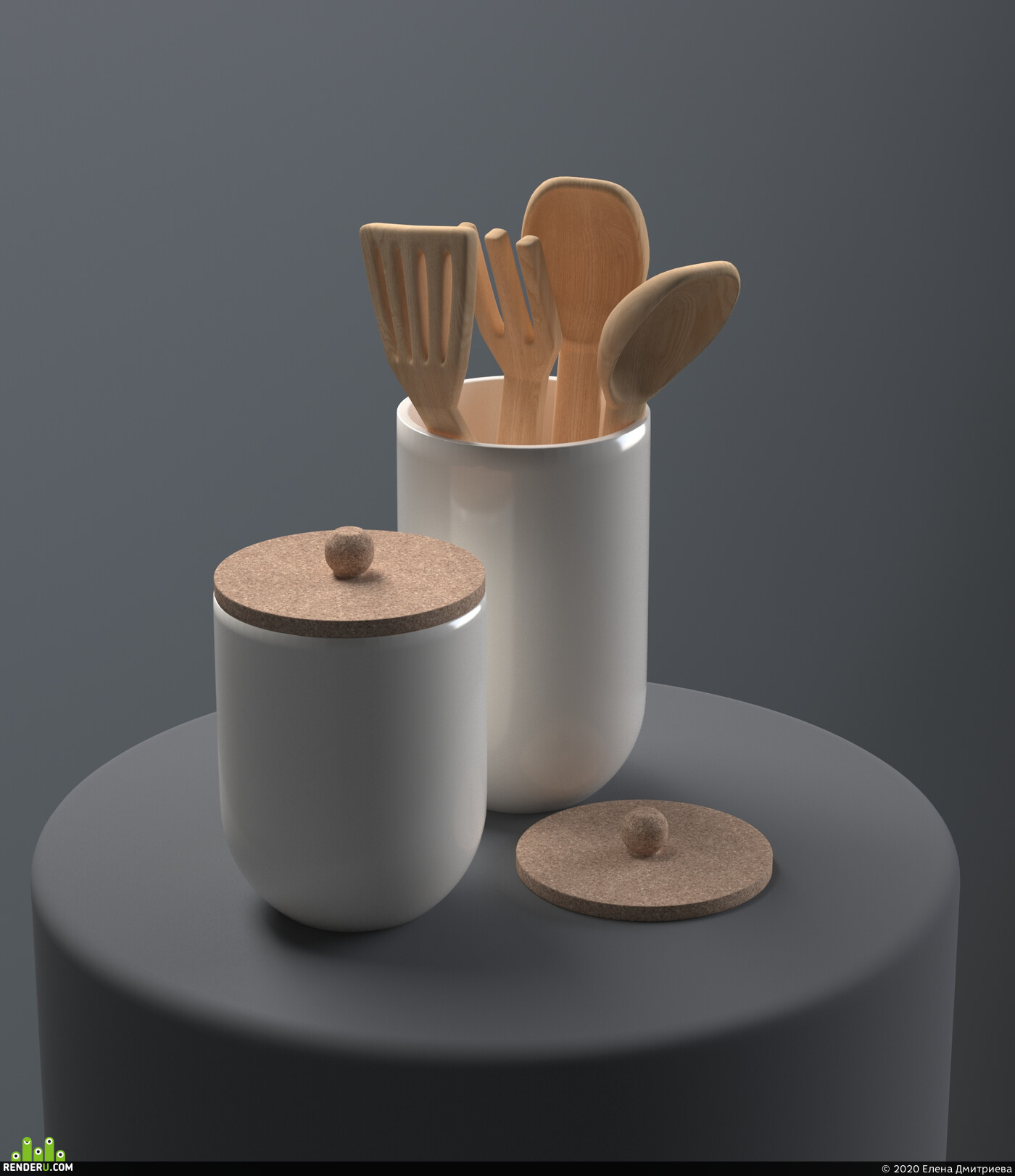 Елена Дмитриева. 3D DECOR MODELS