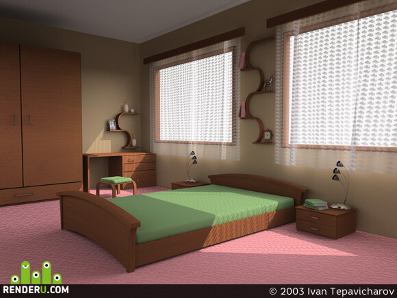 Ivan Tepavicharov. Bedroom
