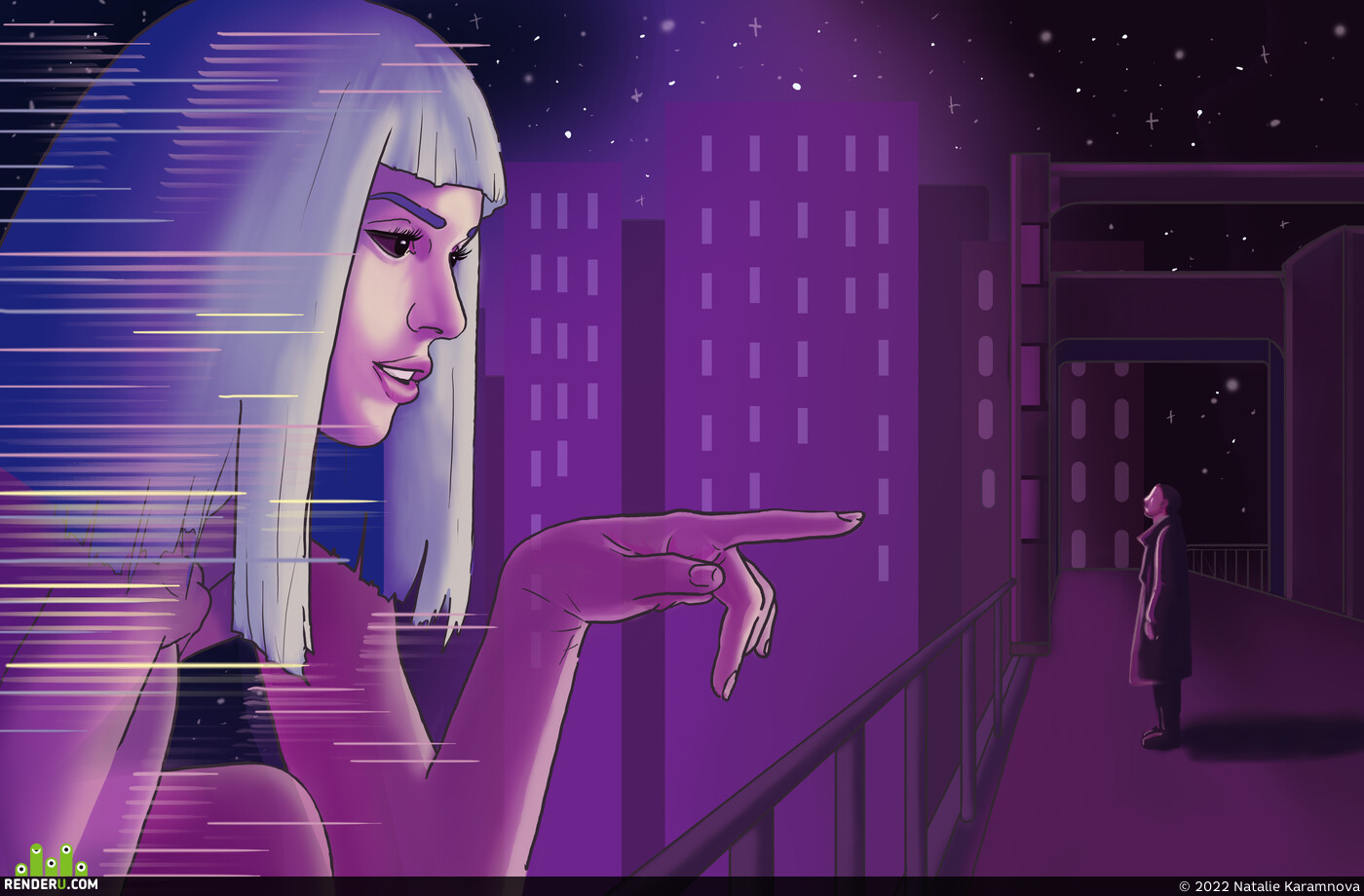 Natalie Karamnova. Blade Runner 2049