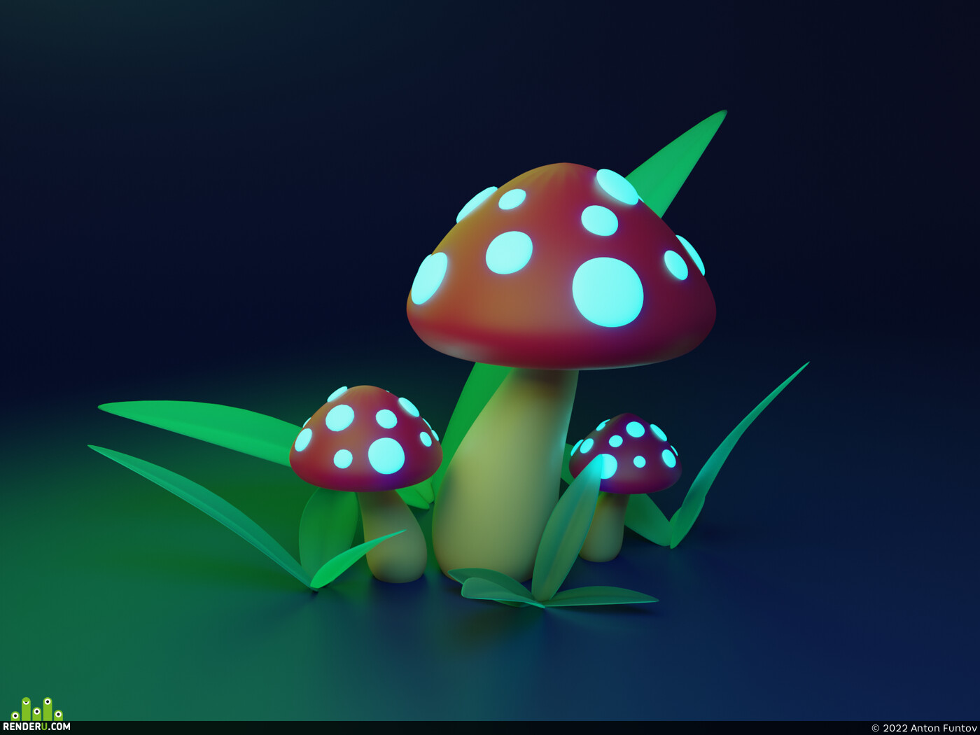 Anton Funtov. mushrooms