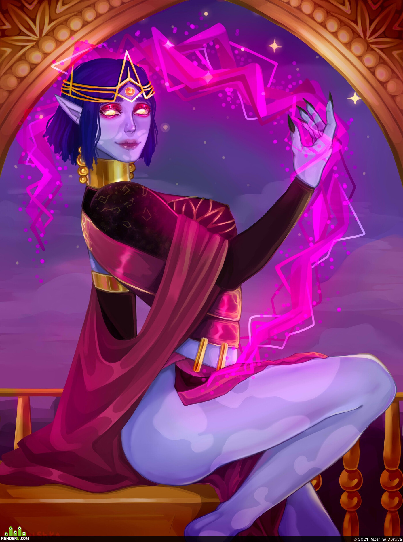 Katerina Durova. character concept