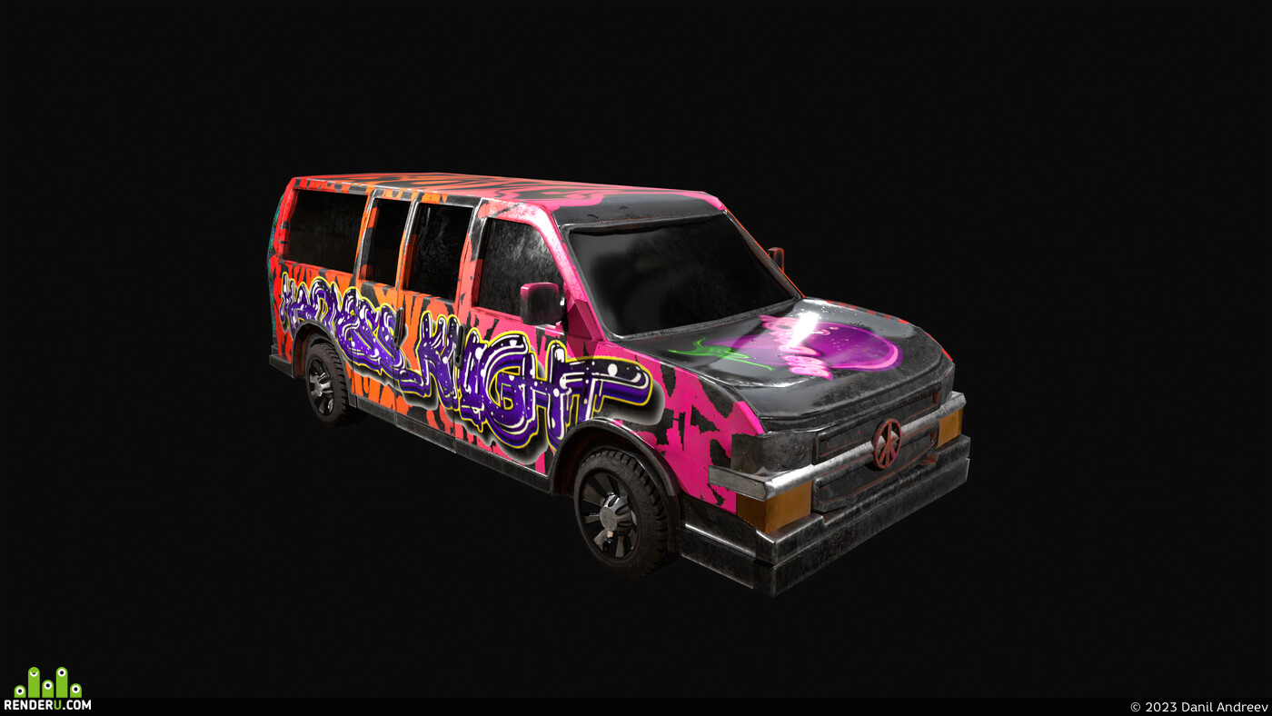 Danil Andreev. Graffiti Mini-Van
