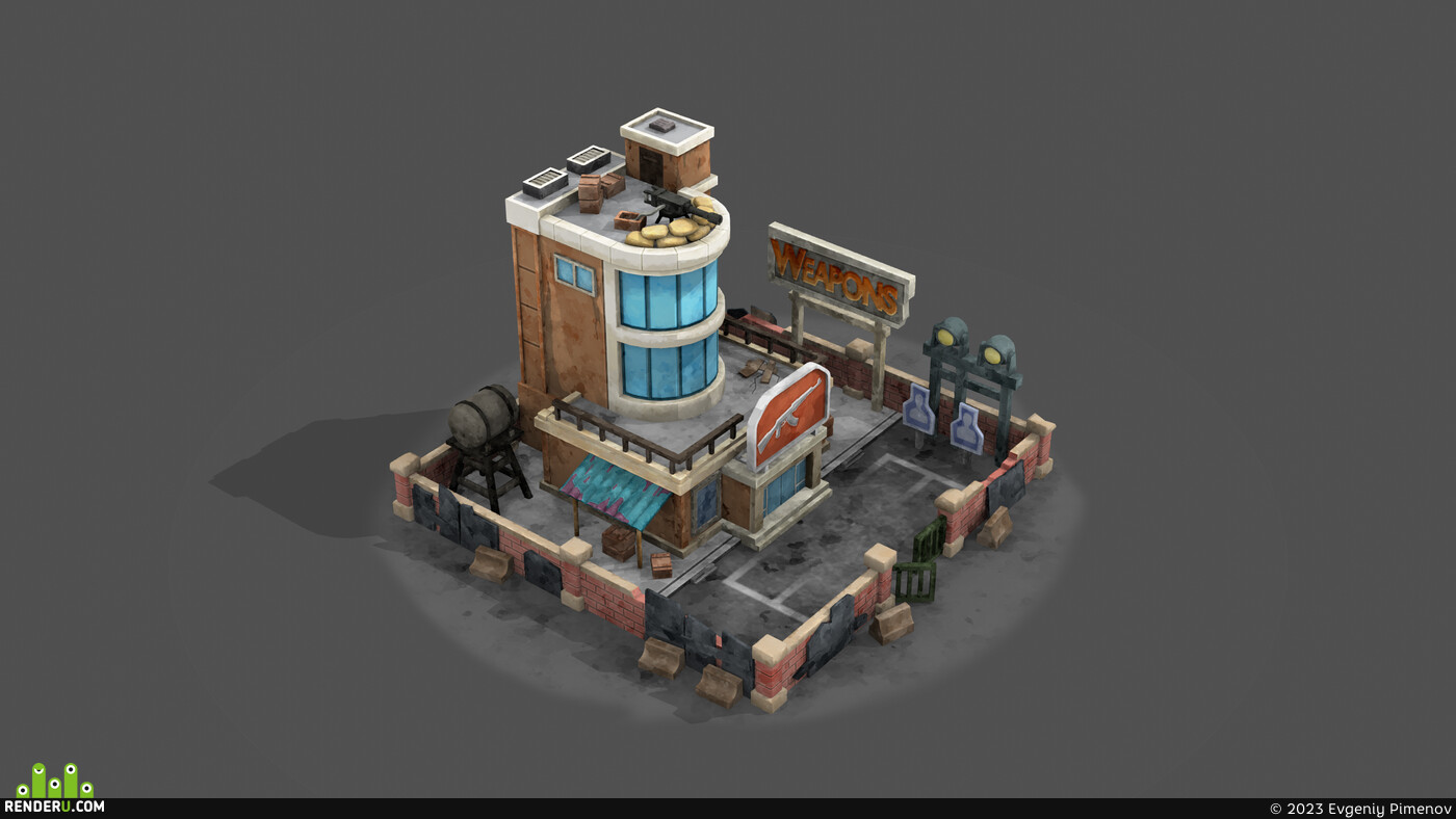 Evgeniy Pimenov (Eugeniy Pimenov). Weapons Shop