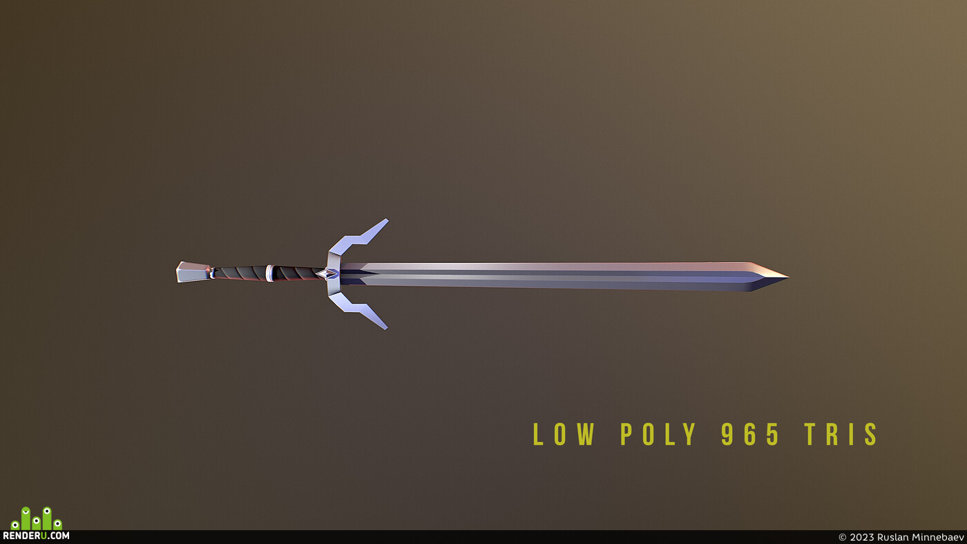 Ruslan Minnebaev. Sword The witcher
