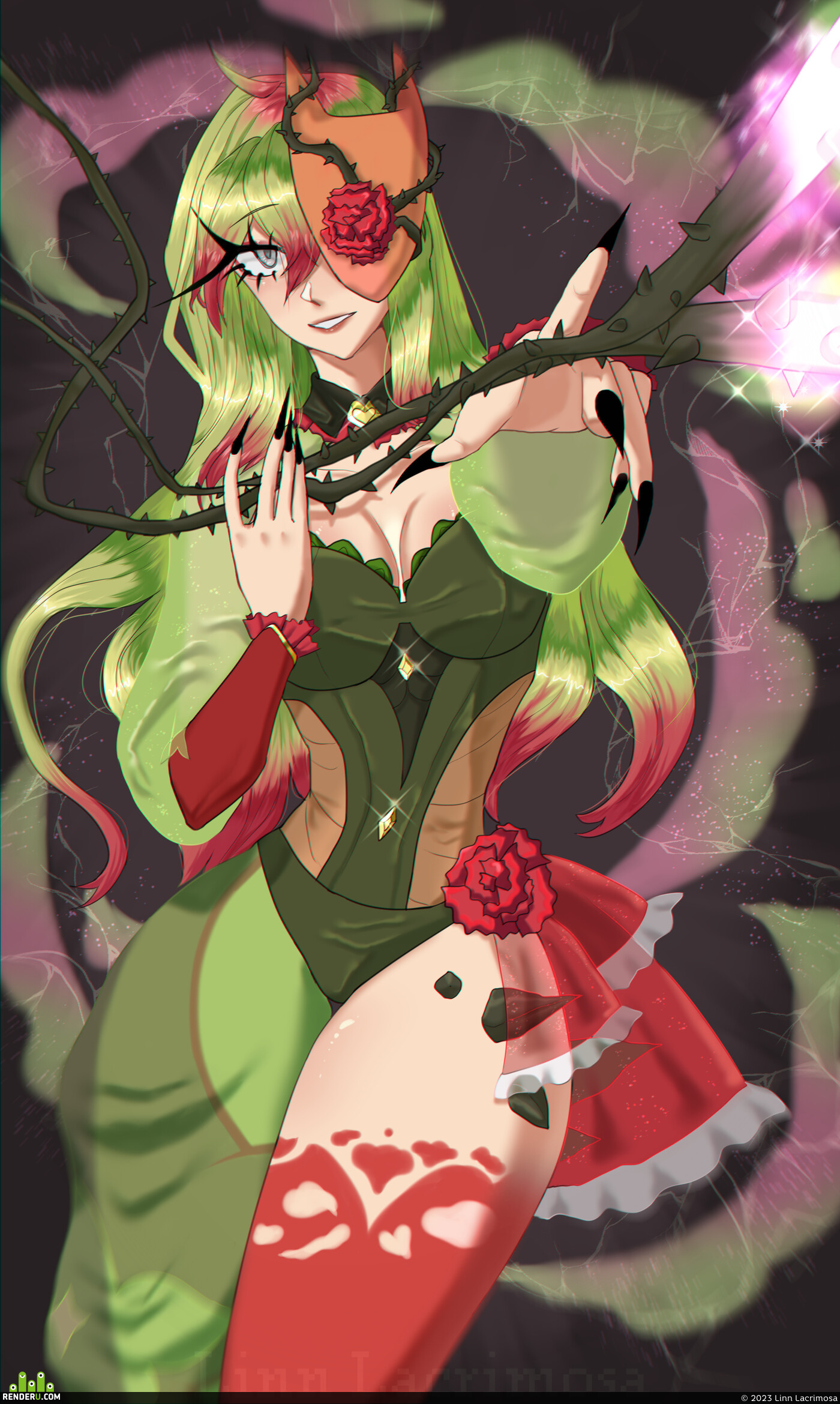 Linn Lacrimosa. Character's art