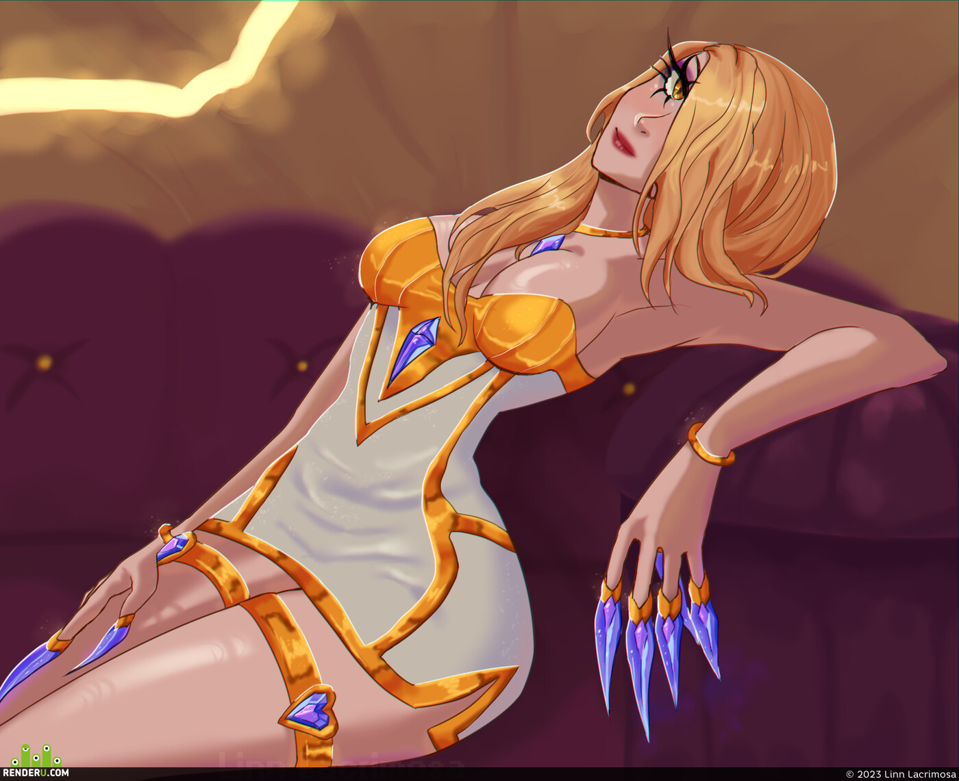Linn Lacrimosa. K/DA ALL OUT Evelynn